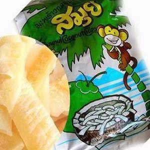 泰国进口 香酥烤椰子片 SAMUI苏梅小猴子